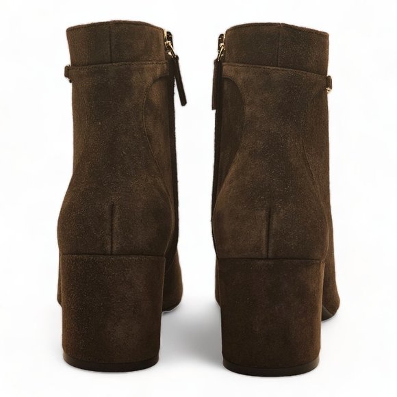 Salvatore Ferragamo Ghila Suede Ankle Boots - Picture 4 of 13